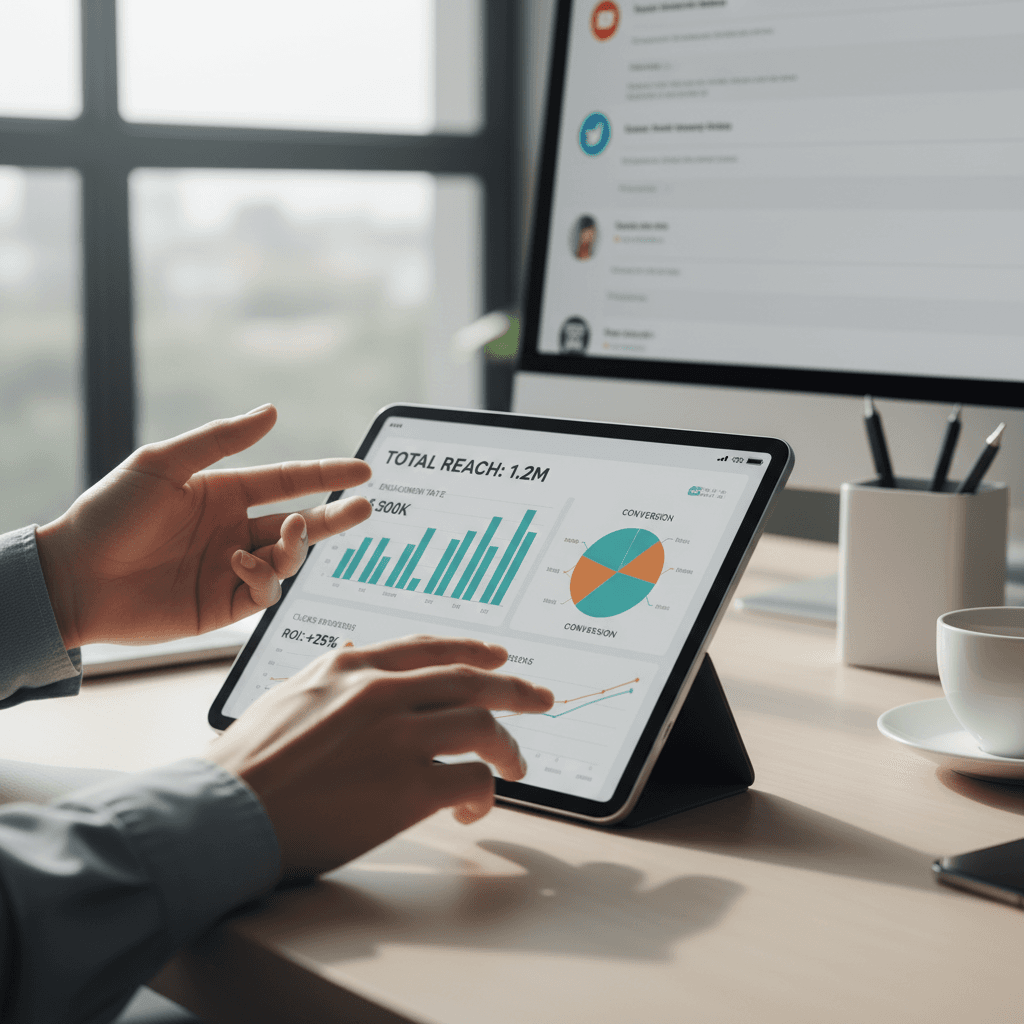 Campaign performance analysis dashboard